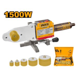 INGCO Машина за лемење пластични цевки 1500W (сет)