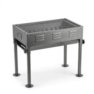 Метална скара со ногари – Голема BBQ скара за двор и пикник
