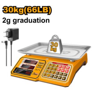 INGCO дигитална вага 30kg – прецизна
