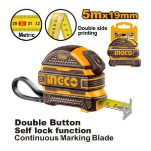 INGCO Метар Гумиран 5m x 19mm