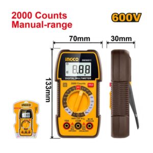 INGCO Дигитален Мултиметар 600V